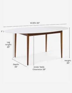 Cici Oval Dining Table -Lulu And Georgia Shop 16 cici oval dining table