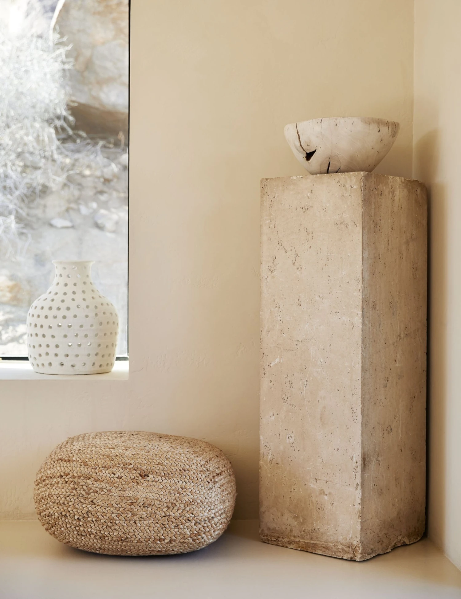 Palma Jute Floor Pillow 2 Palma Jute Floor Pillow - Image 2