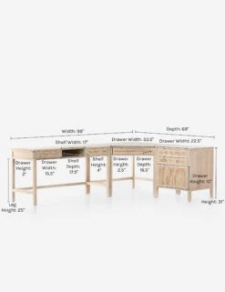 Margot Modular Desk With Filing Cabinet -Lulu And Georgia Shop 230207 001 prm 1 1