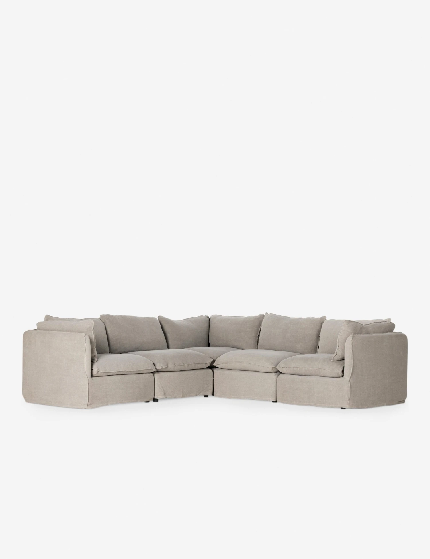 Costello Slipcover Corner Sectional Sofa 7 Costello Slipcover Corner Sectional Sofa - Image 7