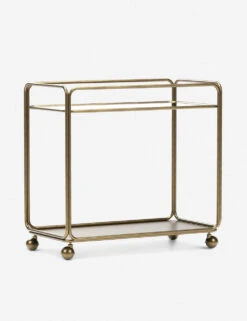 Nathalie Bar Cart 12 Nathalie Bar Cart -Lulu And Georgia Shop DIN00241
