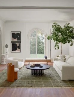 Billow Lounge Chair By Sarah Sherman Samuel -Lulu And Georgia Shop IrregularGridKhakiLivingRoom 10781 V1 SITECROP 1262b4f6 d971 4f12 bf12 6483a467d0c0