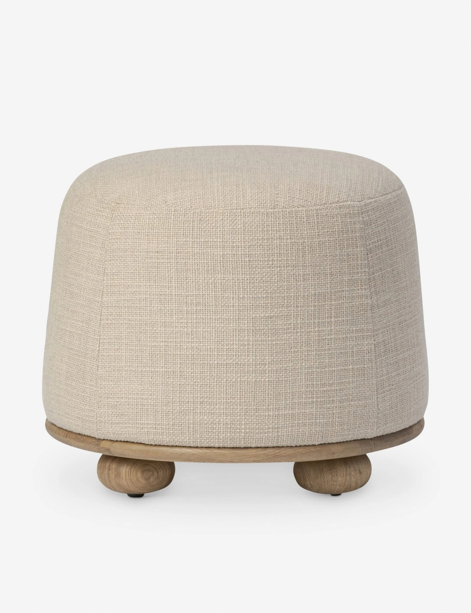 Rajah Round Ottoman 2 Rajah Round Ottoman - Image 2