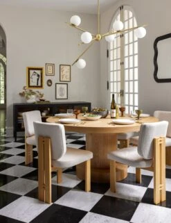 Karine Round Dining Table -Lulu And Georgia Shop Lulu and Georgia DiningI 1236 Site Crop Lifestyle