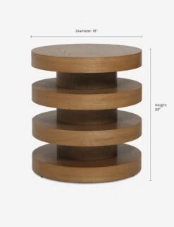 Pentwater Round Side Table By Sarah Sherman Samuel -Lulu And Georgia Shop PentwaterSideTable Natural 3580