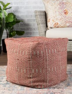 Tindra Indoor / Outdoor Pouf -Lulu And Georgia Shop RNK03 1