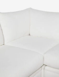 Winona Armless Corner Sectional Sofa -Lulu And Georgia Shop WinonaArmless3PieceChaiseSectionalLAF WhitePerformance 12860 1