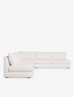 Winona Armless Corner Sectional Sofa -Lulu And Georgia Shop WinonaArmless3PieceCornerSectional NevisIvory 12866 SITECROP