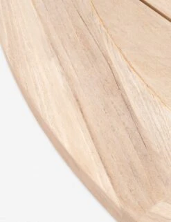 Adelaide Indoor / Outdoor Round Dining Table -Lulu And Georgia Shop adelaide indoor outdoor round dining table gray teak 5 1