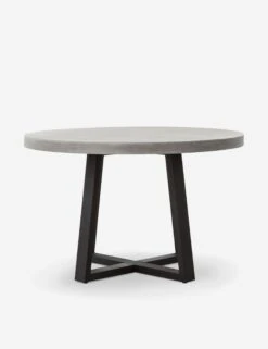 Agatha Indoor / Outdoor Round Dining Table -Lulu And Georgia Shop agatha indoor outdoor dining table gray 4 1564991625 1 bfe0d11d 2320 4309 aa22 ec3ea186a4fa