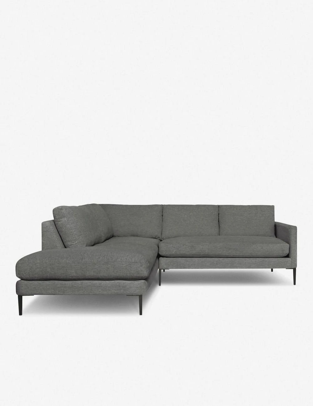 Lulu And Georgia Shop -Lulu And Georgia Shop allisen laf bumper sectional 1 charcoal 1 1 1