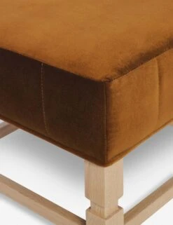 Ambleside Ottoman By Ginny Macdonald -Lulu And Georgia Shop ambleside ottoman velvet cognac 7310be44 4c36 43b8 a54d 29453700ac4b