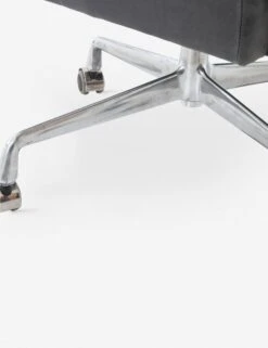 Camden Leather Office Chair, Ebony -Lulu And Georgia Shop camden desk chair ebony 4 1