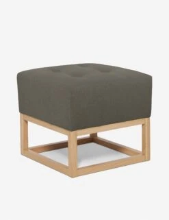 Grasmere Ottoman By Ginny Macdonald -Lulu And Georgia Shop grasmere ottoman linen loden 3