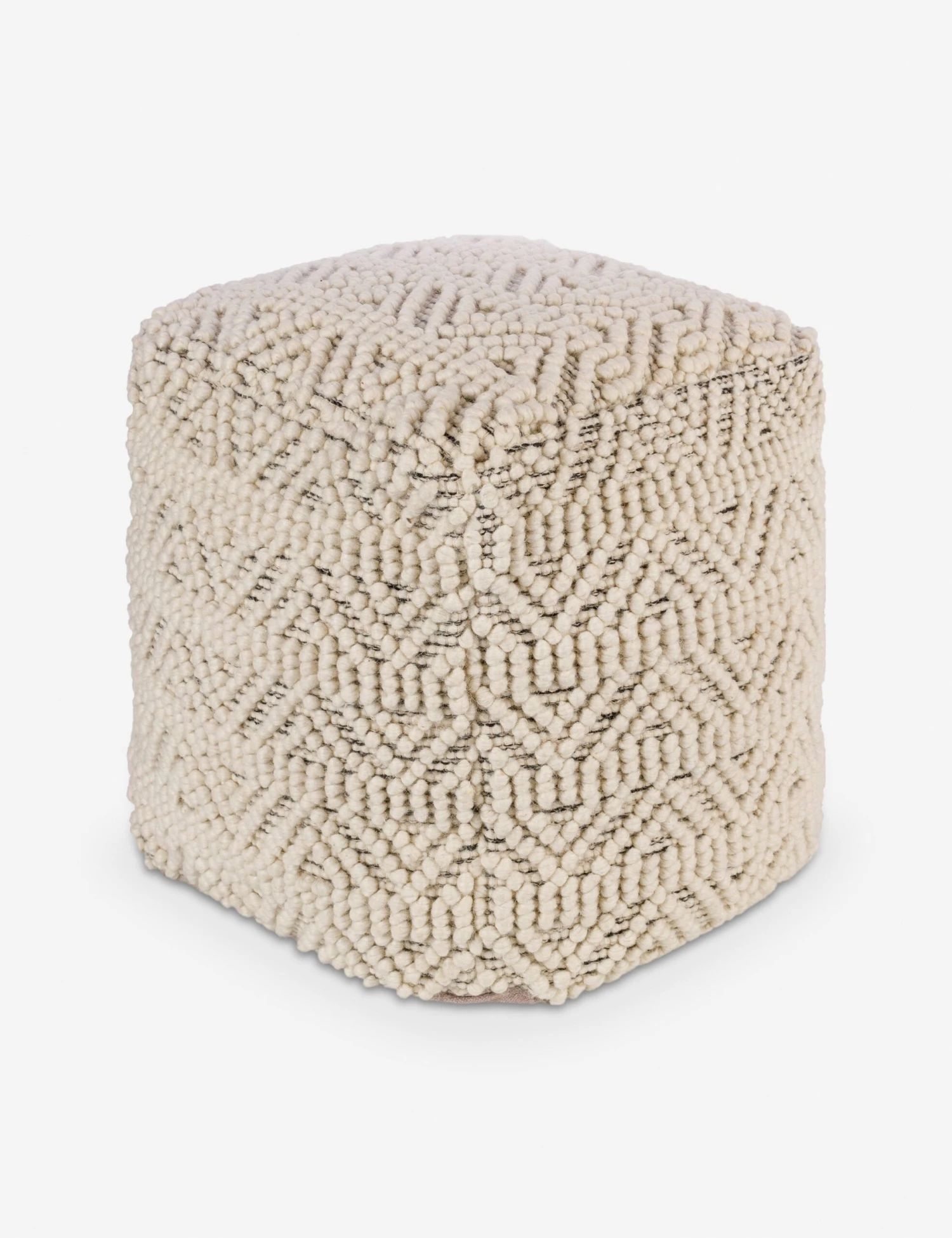 Courtney Square Pouf 1 Courtney Square Pouf