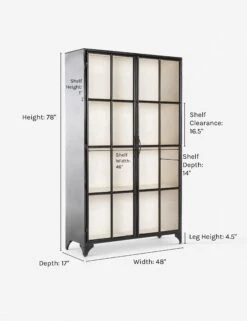 Marjorie Curio Cabinet 9 Marjorie Curio Cabinet -Lulu And Georgia Shop marjorie curio cabinet